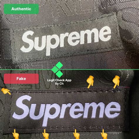 difference between real and fake supreme bag|check if your supreme bag is real.